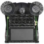 800mm Floor Sweeper - Hard Floor 4-Brush System - 40L Hopper - Tubular Handle